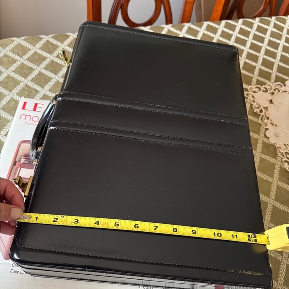 Mallard Leather Business Attache - Black - Picture 2 of 9